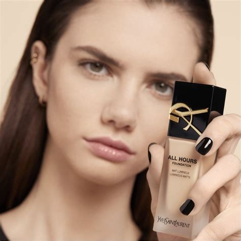 ysl foundation silicone or water based|ysl all hours foundation reviews.